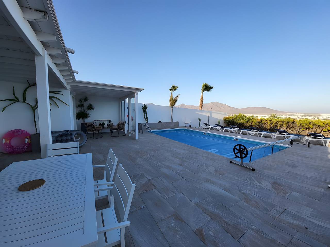 Villa "El Ancla" con vista mare, piscina privata e Wi-Fi in Playa Blanca, Yaiza