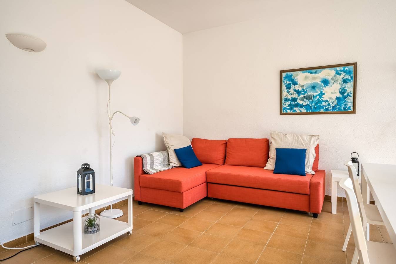 Ganze Wohnung, Ferienwohnung 'Villa Orchidée - Coves Noves' mit Meerblick, Wlan und Klimaanlage in Arenal d'en Castell, Es Mercadal
