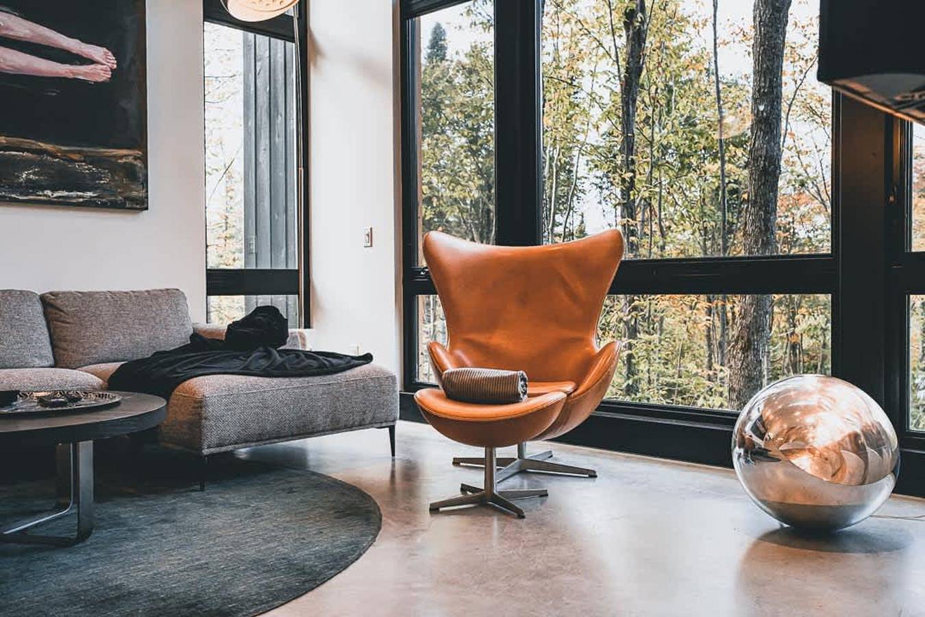 Warm cabin in nature with spa   sauna Citq 309153 in Lac-Supérieur, Quebec