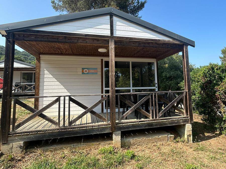 Camping Le Parc des Chênes - Chalet 4 personen - Klimatisiertes Chalet 2 Zimmer in La Croix-Valmer, Draguignan Region
