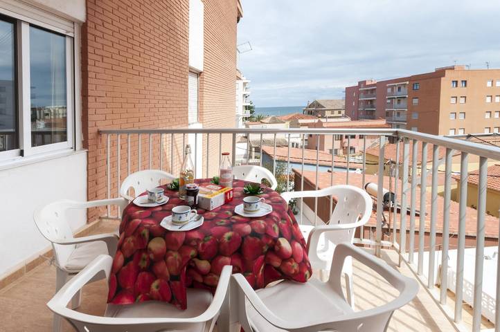 Appartement de vacances entier, Odyssey - Appartement avec vue sur la mer à Playa de Piles. in Piles, Costa de Valencia