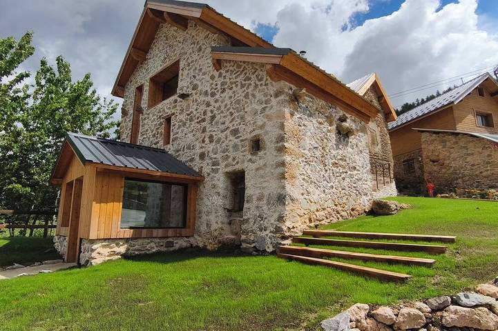 Chalet pour 4 personnes, avec jardin