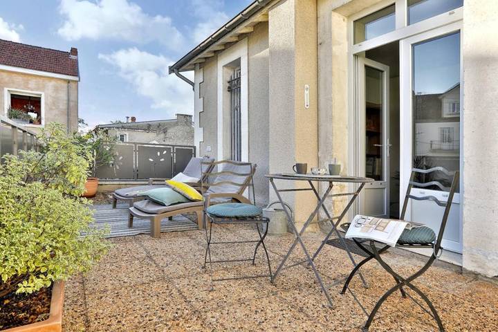 Chambre d’hôte pour 2 personnes, avec Balcon et Terrasse ainsi que Jardin et Vue à Périgueux - 3
