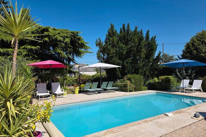 Holiday home for 4 people, with terrace and pool as well as garden - 1