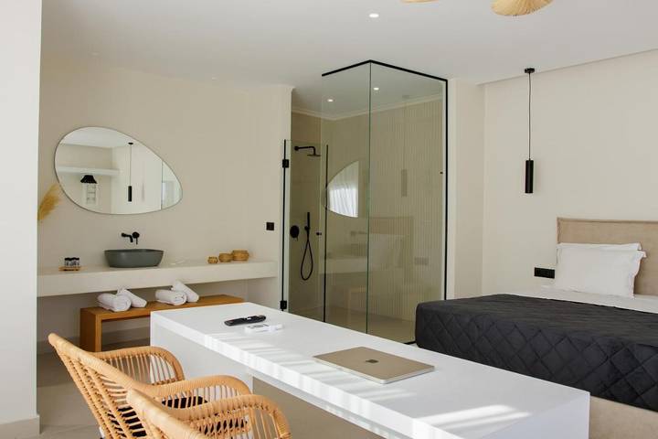 Gîte pour 3 personnes, avec jardin ainsi que vue et piscine à Chersónissos - 3