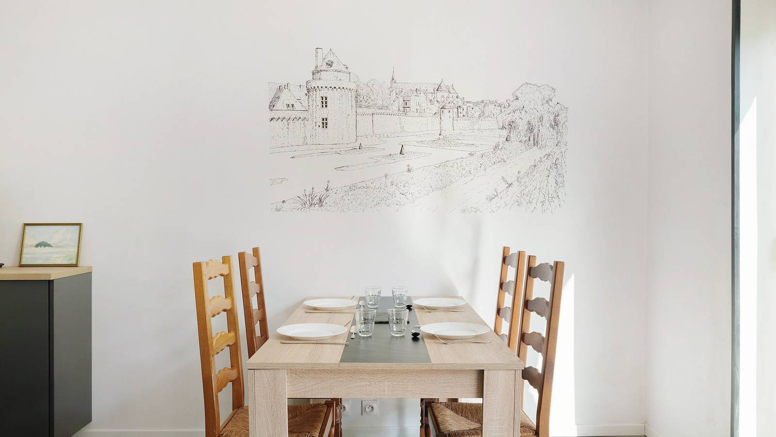 Gîte de l'hivet - "L'Hortensia" avec terrasse privée in Merdrignac, Région de Dinan
