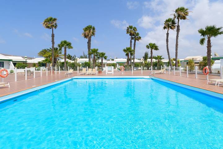 Bungalow for 2 people, with garden in Lanzarote