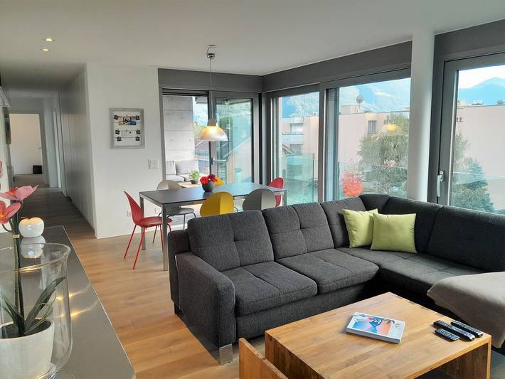 Appartement entier, Appartement de vacances pour 4 personnes avec balcon in Ascona, Alpes tessinoises