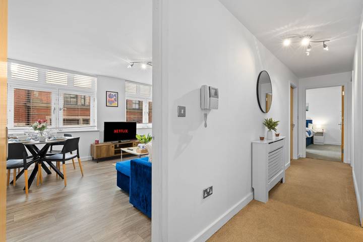 Appartement entier, Appartement à Nottingham avec parking in Nottingham, East Midlands
