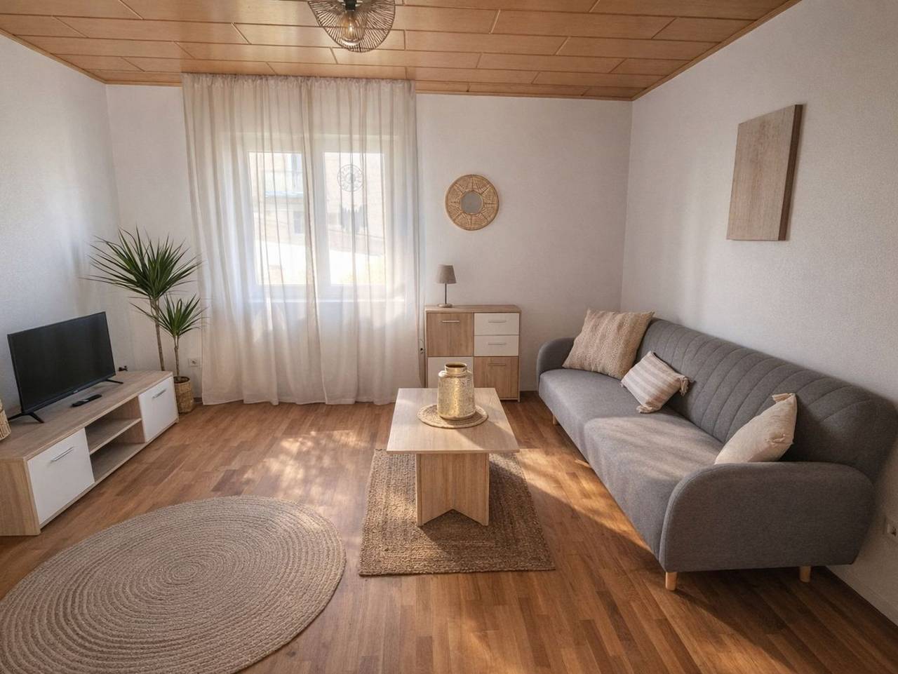 Ganze Ferienwohnung, Ferienwohnung Wie dehemm - Appartement/Fewo, Dusche, Wc, 1 Schlafraum in St. Ingbert, Saarpfalz-Kreis