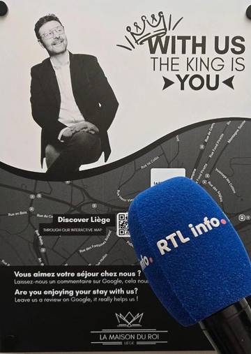 Chambre d’hôte pour 2 personnes, avec jacuzzi et terrasse à Liège