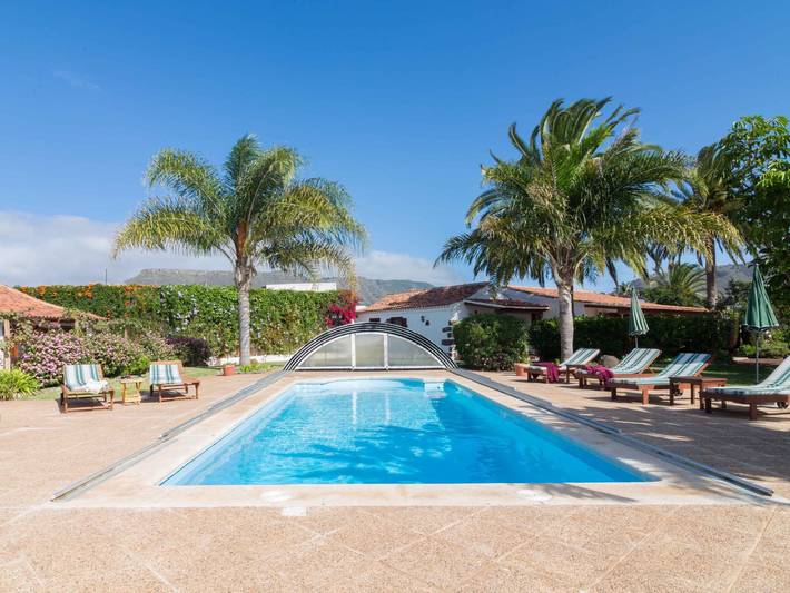 Bungalow für 4 Personen, mit Terrasse und Garten sowie Pool auf Teneriffa Nord