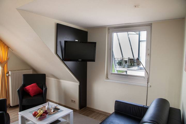 Ferienwohnung für 4 Personen, mit Meerblick und Balkon sowie Balkon/Terrasse in Duhnen - 4