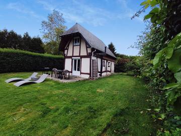 Gîte pour 3 personnes, avec terrasse et jardin en Seine-Maritime