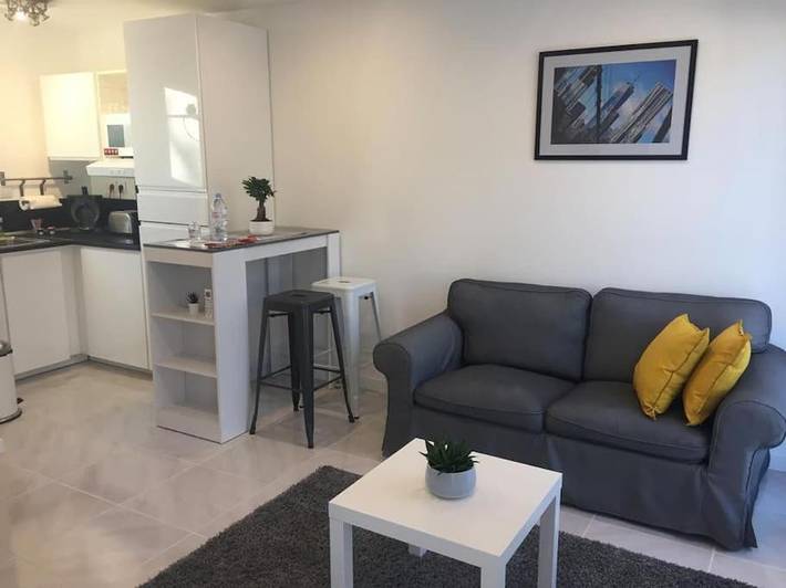 Appartement de vacances pour 2 personnes, avec vue et jardin