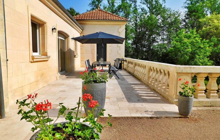 Location de vacances pour 10 personnes, avec terrasse, animaux acceptés dans Brantôme en Périgord - 3