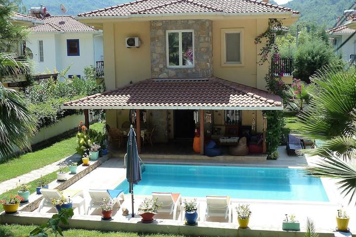 Villa mit pool für 5 Personen, mit Garten und Balkon in Fethiye