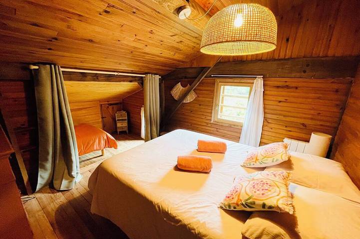 Gîte pour 6 personnes, avec jardin à Argelouse - 2