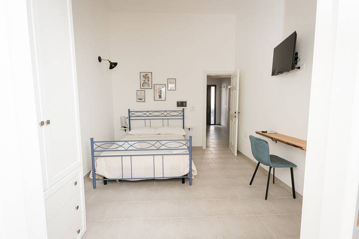 Habitación 'Le Dimore Di Nonna Nina - 2' con terraza compartida, Wi-Fi y aire acondicionado in Taviano, Golfo de Tarento