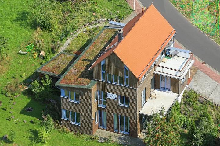 Ferienhaus für 15 Personen, mit Balkon und Sauna in Schotten