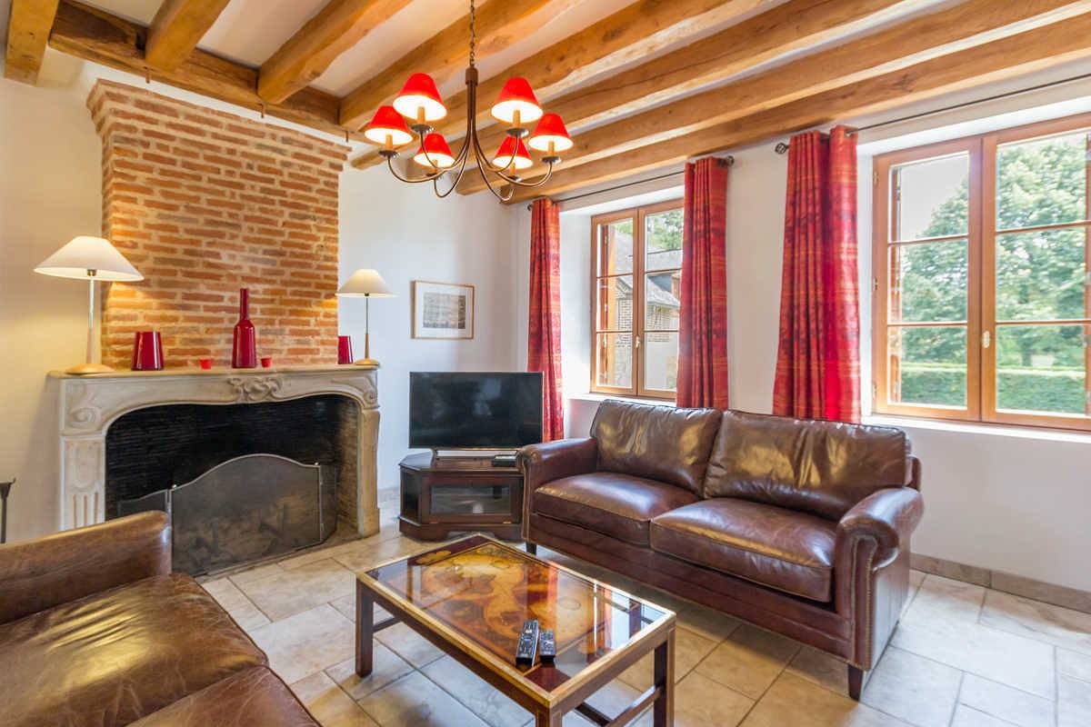 Gîte für 10 Personen mit Terrasse in Hautot-sur-Seine, Parc naturel régional des Boucles de la Seine Normande