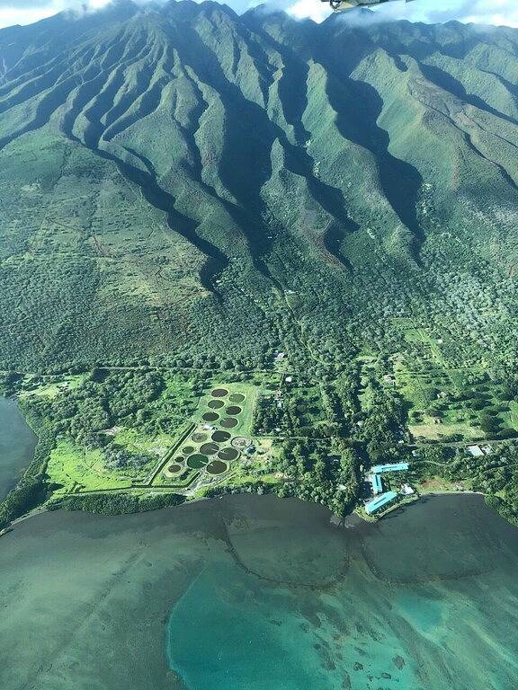 Vacation rental for 2 people, with yard and terrace as well as pool on Molokai