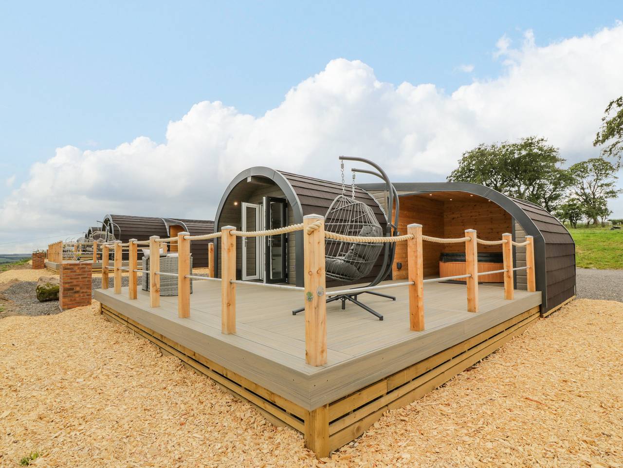 Hütte für 4 Personen mit Garten in Dumfries und Galloway