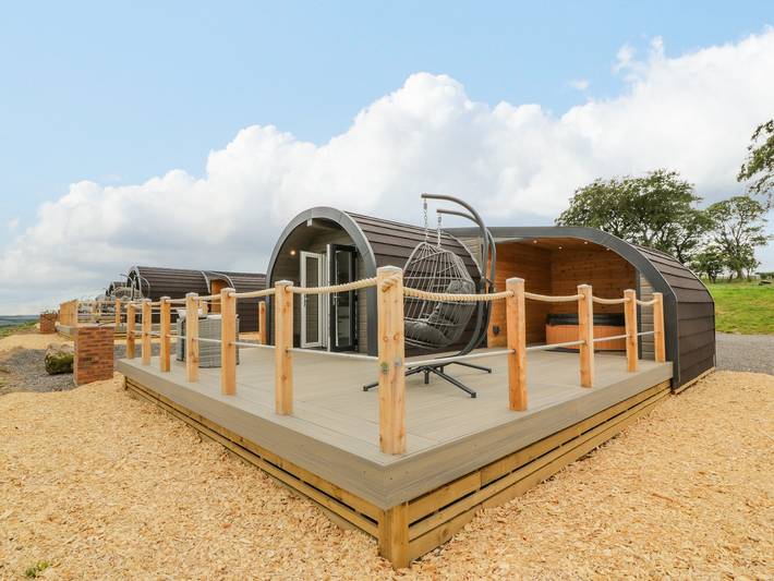 Hütte für 4 Personen, mit Garten - 1