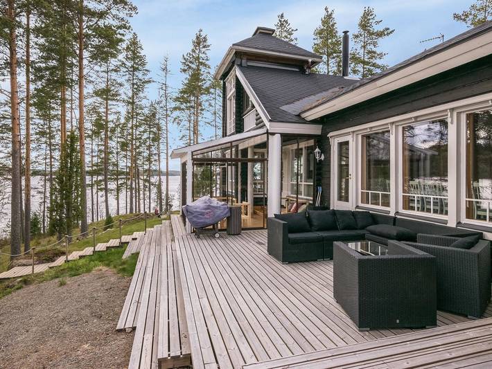 Vakantiehuis voor 16 personen, met sauna, met huisdier in Zuid-Finland