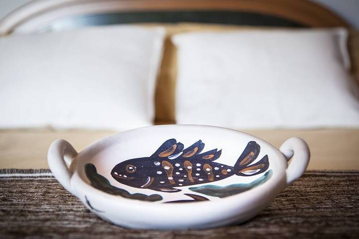 Ferienhaus für 8 Personen, mit Balkon und Garten