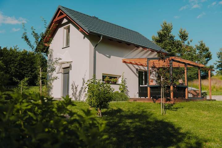 Willa dla 6 osób, z widok i ogród, zwierzęta dozwolone na Kaszuby