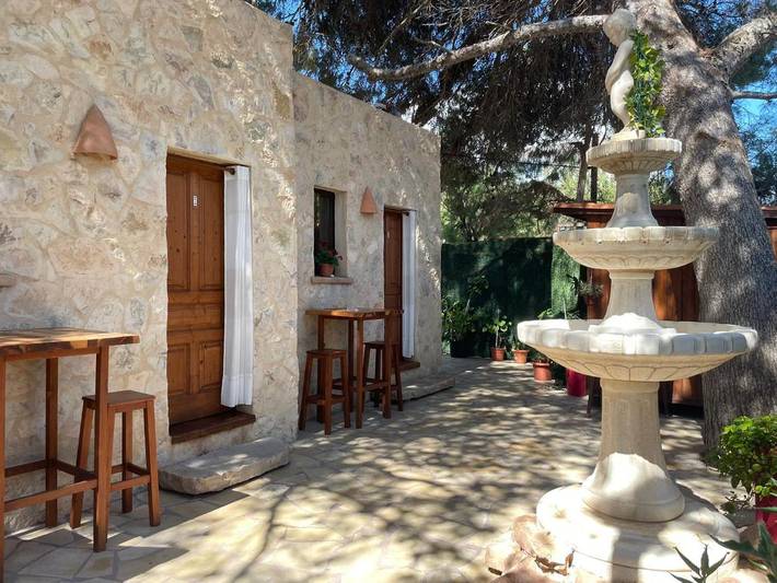 Apartamento para 2 personas, con Terraza y Jardín en Es Pujols