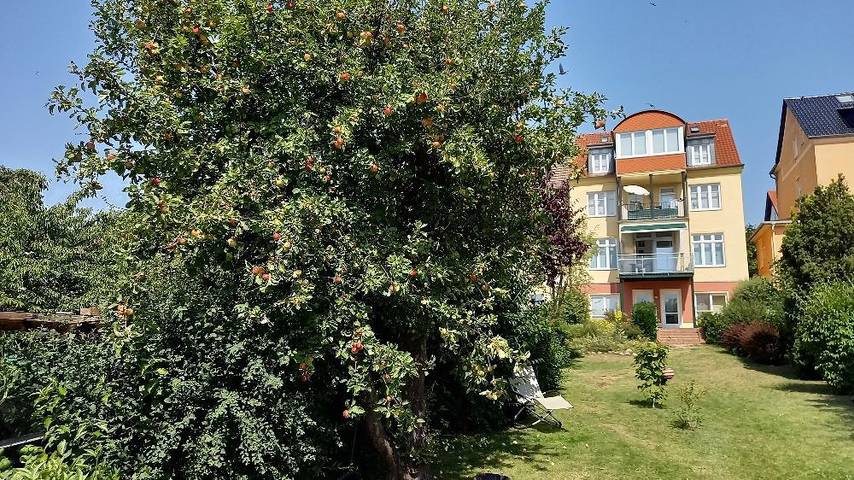 Appartement entier, Ferienwohnung "Inselblick" mit Wassergrundstück, Seeblick und Bootliegeplatz in Malchow, Fleesensee