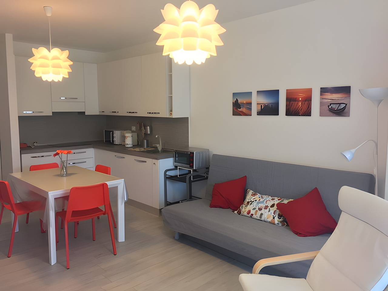 Apartamento entero, Apartamento 'Prestige Appartamento' con piscina compartida y jardín privado in Marina di Bibbona, Bibbona