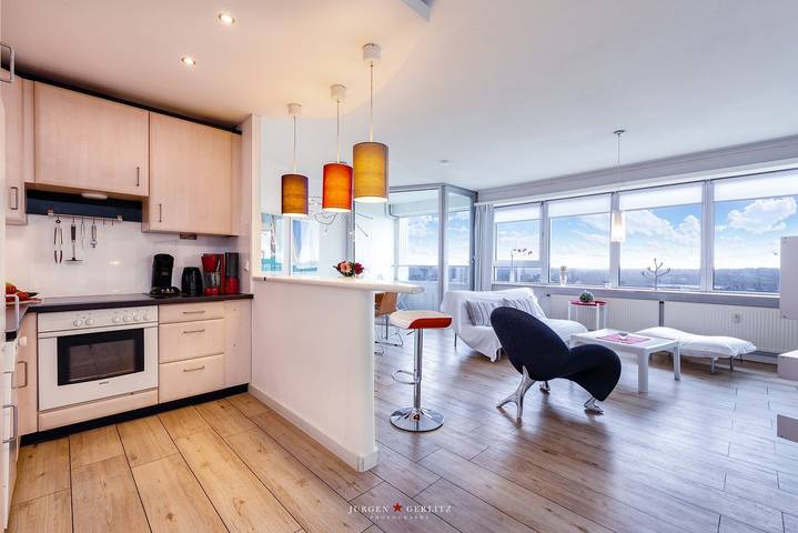 Appartement entier, Schleiverliebt im Wikingturm 19.8 - 19th Floor, Elevator, Balcony, Parking in Schleswig, Schleswig & Surroundings