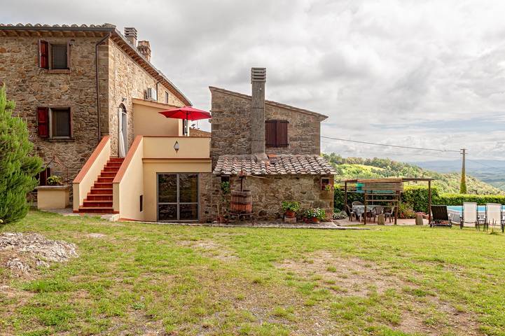 Cottage „Vinombrosa“ mit privatem Pool, Wlan und Klimaanlage in Chianni, Etruskische Küste