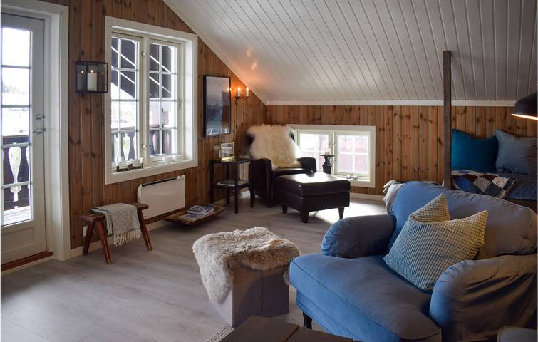 Ferienhaus für 8 Personen mit Garten in Sigdal