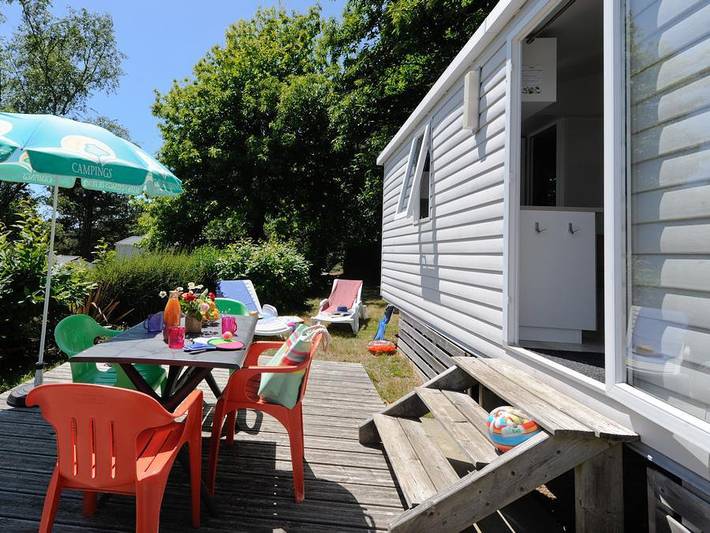 Bungalow für 4 Personen, mit Kinderpool, mit Haustier in der Bretagne - 2