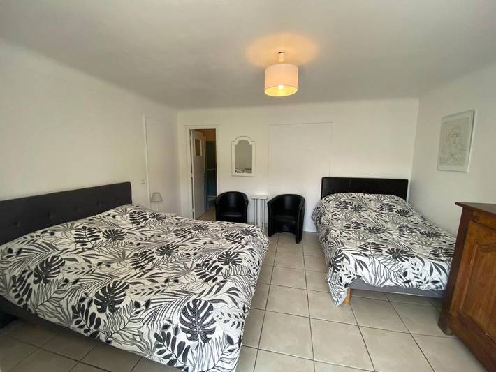 Chambre d’hôte pour 3 personnes, avec vue ainsi que jardin et terrasse à Urrugne - 3