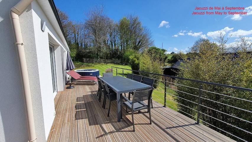 Location de vacances pour 7 personnes, avec jardin et jacuzzi à Saint-Jean-du-Doigt - 4