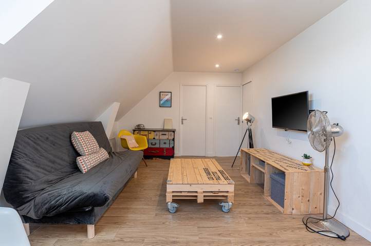 'Traou Mad' House with Shared Garden and Wi-Fi in Merlevenez, Côte des Mégalithes