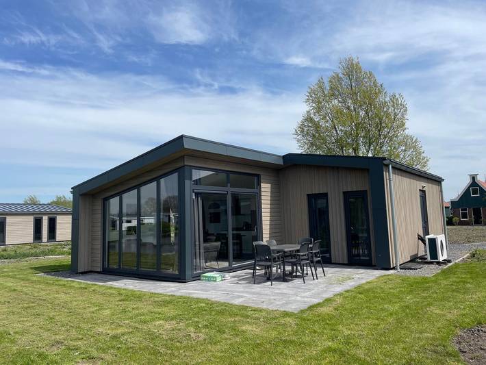 Chalet für 6 Personen, mit Terrasse und Garten sowie Sauna in Nordholland - 4