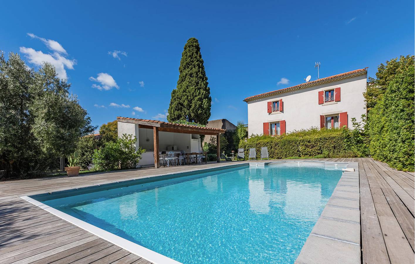 Laurens Apartment: Pool, Parkplatz, Garten, WiFi & mehr! in Laurens, Mittelmeerküste (Frankreich)