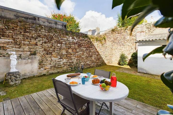Appartement de vacances pour 2 personnes, avec jardin à Concarneau