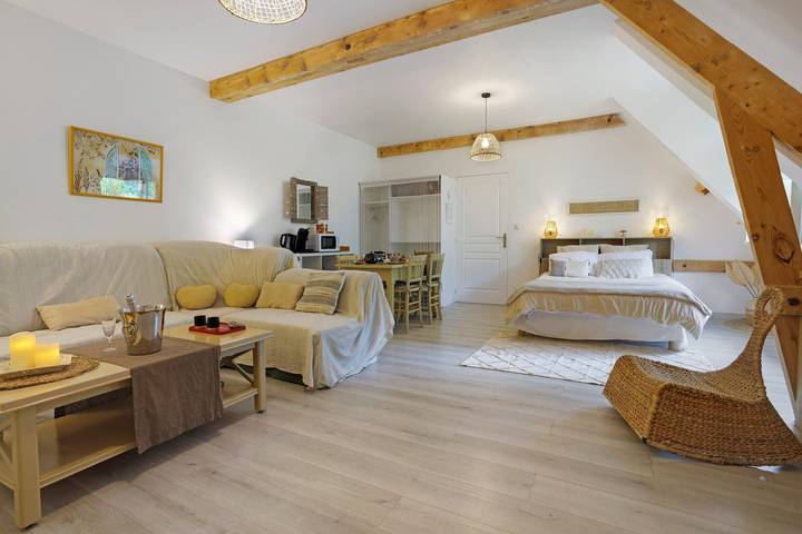 Chambre d’hôte pour 3 personnes, avec jardin en Aquitaine