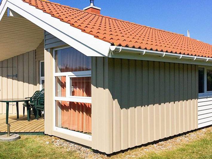 Ferienhaus für 6 Personen, mit Terrasse und Garten sowie Sauna in Wackerballig