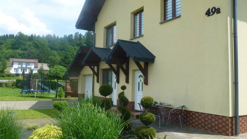 Apartament wakacyjny dla 2 osób, z Ogród i Widok w Myczkowce