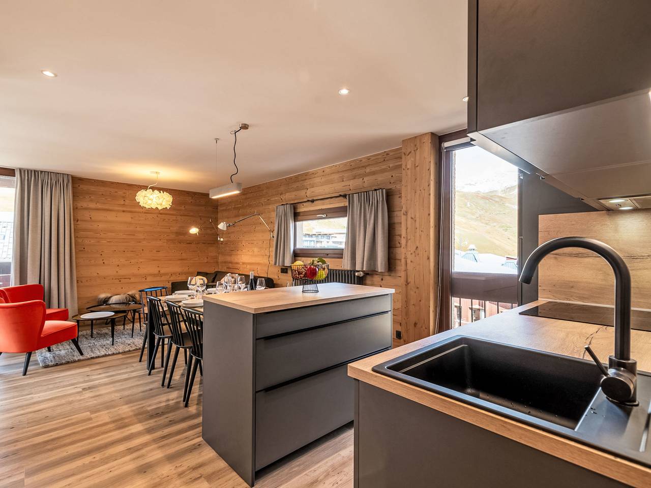 Apartamento entero, Le Pramecou (Val Claret) in Tignes, Parque Nacional de Vanoise