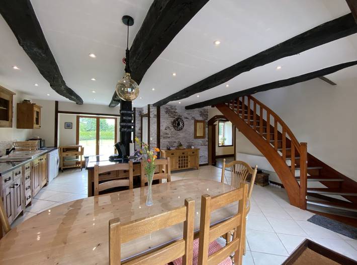 Gîte pour 6 personnes, avec jardin et terrasse à La Boussac - 4