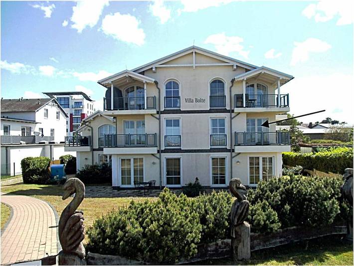 Ferienhaus mit Meerblick für 2 Personen, mit Balkon in Glowe - 3